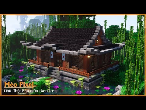 Minecraft Tutorial | Cách Xây Nhà Nhật Bản / How to build a Japanese House