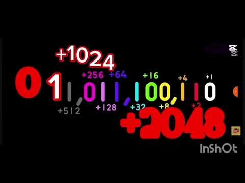 To 1 to +1048576 binary !