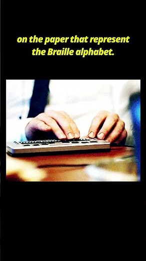 ✋ What is a Braille Printer? | Output Device for the Visually Impaired #techshorts