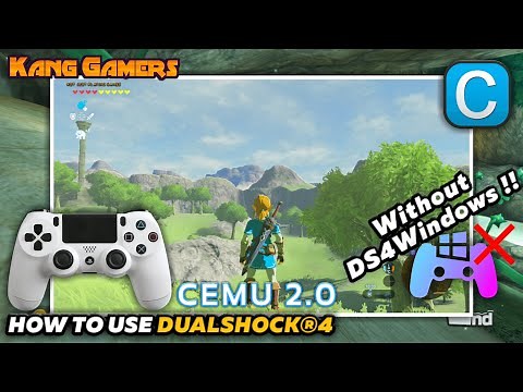 Without DS4Windows !! Use DualShock 4 In CEMU 2.0 Wii U Emulator On PC