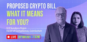 What Is the Crypto Bill All About? CoinSwitch Compliance Officer Explains