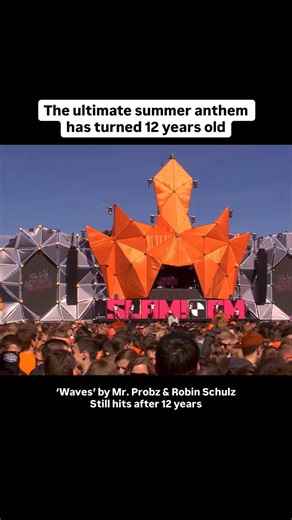 EDM US on Instagram: "‘Waves’ by Mr. Probz & Robin Schulz has turned 12 years old Waves by Mr Probz with the well known remix by Robin Schulz is now 12 years old. The original song was released in 2013 and later remixed by Robin Schulz in 2014. The remix helped the track reach the top of charts in many countries and turned it into a global success. It also played a key role in bringing Robin Schulz into the international electronic music scene. Even after more than a decade the song is still pla