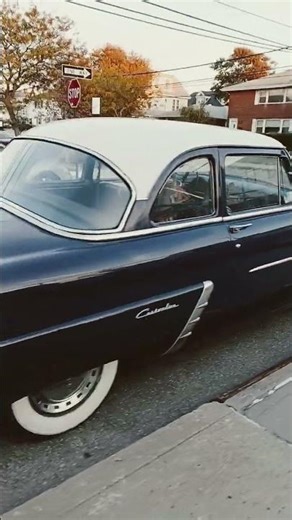 A Ford Customline in Belle Harbor #classiccar #ford