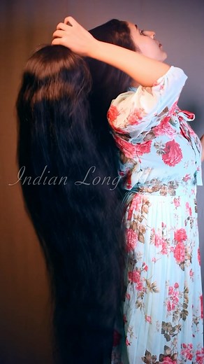 15K views · 1.3K reactions | You can get lost in her Hair | Massive Rapunzel #rapunzel #hairstyles #hairstyle #longhair #rapunzelhair #beautifulhair #hairplay #hairplayvideo #hairplaying #longhairdontcare #hairtutorial #bundrop #hairbunplay | Indian Long haircut | Facebook