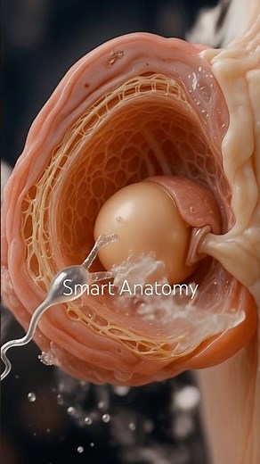 Ovulation and how a healthy egg disintegrate without fertilisation