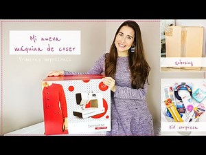 Mi nueva máquina de coser - Unboxing y primeras impresiones - Bernette b37
