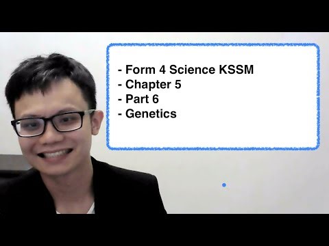 - Form 4 Science KSSM- Chapter 5- Part 6- Genetics