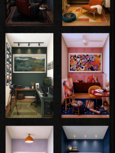 Style up your space with #TheFrame. ✨ Different tastes, Different lifestyles, Different ways to make a space your own. Add the finishing touch that ties it all together and completes your space. #DesignTV #SamsungArtTV