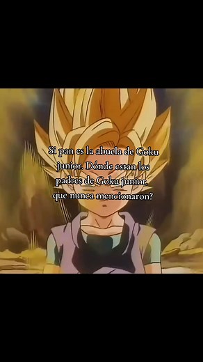 Teorías sobre Goku Jr. y sus padres en Dragon Ball GT