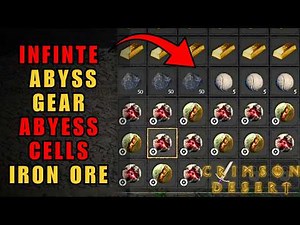 Fastest Abyss Gear, Abyss Cell & Iron Farm – Infinite Respawn Method (Crimson Desert)