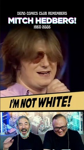😆 #MITCH #HEDBERG #comedy 😂 I'M NOT WHITE!