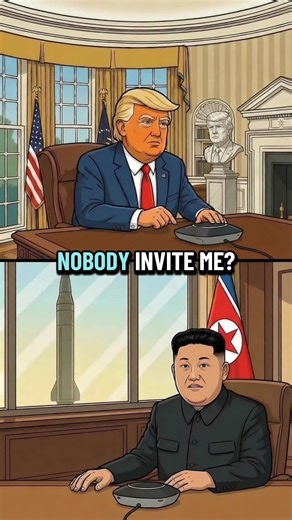 Kim Jong Un's Fear of Missing Out: A Cartoon Perspective