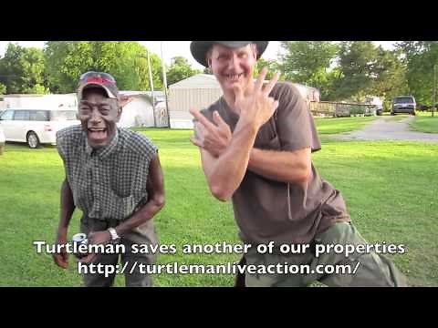 Turtleman Live Action saves one of our properties Kentucky Turtle man KY Ernie Brown Animal Planet