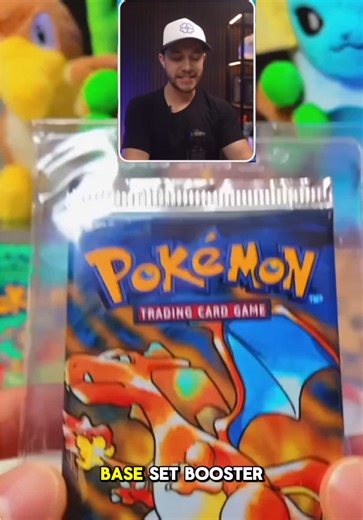 Opening a Vintage Base Set Pokémon Booster Pack