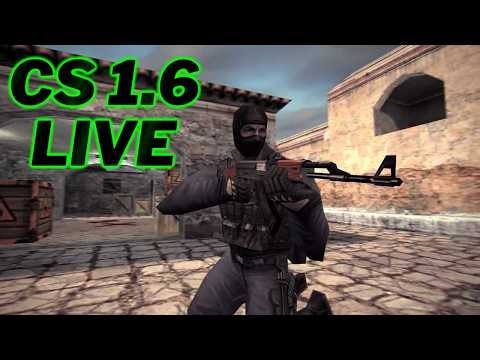 🔫 Counter Strike 1.6 Live | Competitive Match | V3CLTX