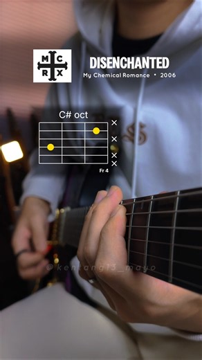 Disenchanted - MCR (guitar tabs) #guitarra #guitartabs #mcr #rock