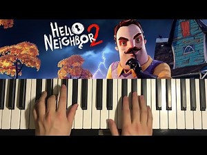 Hello Neighbor 2 Theme (Piano Tutorial Lesson)