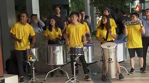 53K views · 551 reactions | Brazil’s national football team, including star players Neymar Jr., Roberto Firmino and Fabinho, greeted by the beat of samba in Singapore. They’re here to play 2 international friendlies. | CNA | Facebook