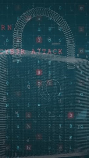 clip-3994623527-animation-digital-interface-security-padlock-over-dark