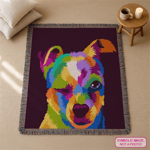 Crochet Chihuahua Pattern - Single Crochet Graphgan Pattern With Written Instructions - Etsy Australia