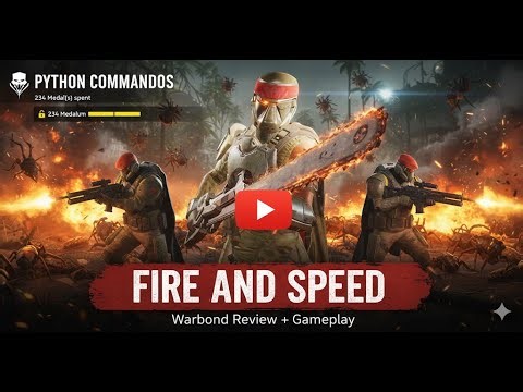 Tested Warbond Python Commandos, read description 👀 #helldivers2