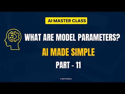 🚀 AI Tutorials for Beginners (FREE) | What are Model Parameters | Simple Explanation #aitutorial