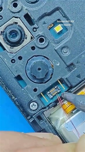 Samsung A12 On off button jumper Done ✅🔥 #viral #reels #repair