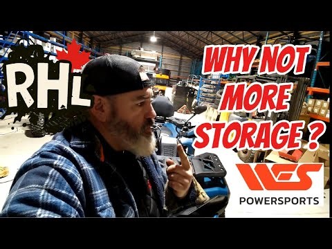 Why Not More Storage with Wes Industries, installing cargo box on new 2026 Hisun Guardian 750L !