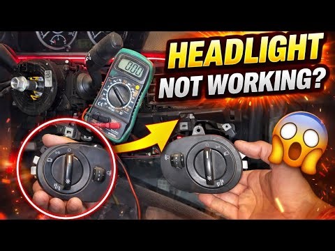 Headlight Not Working Tata Safari | How To Solve Car Headlight Problems 