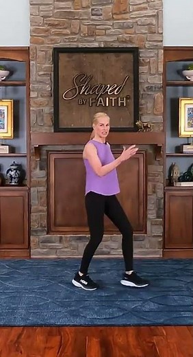 Scripture based Walking Full Body Cardio Strength Core Exercise | Shaped by Faith Christian Fitness