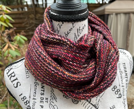 Scarf Handwoven in Merino Wool - Etsy