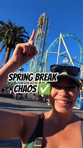 What's spring break without a little bit of chaos? #momlife