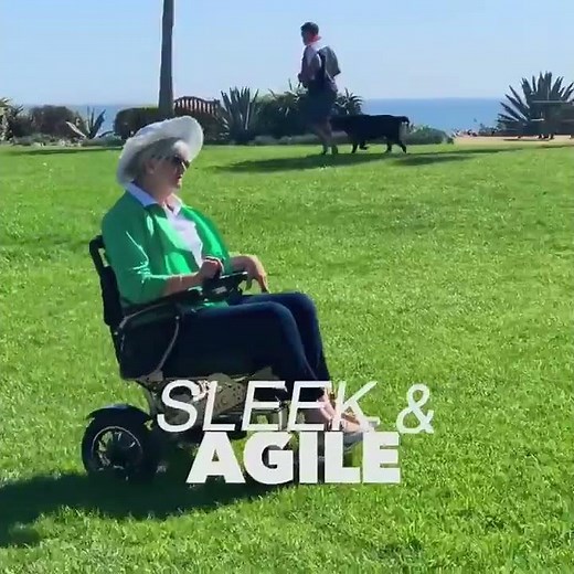 IQ 7000 Lightweight Portable Travel Electric Wheelchair By ComfyGO Mobility [2023]