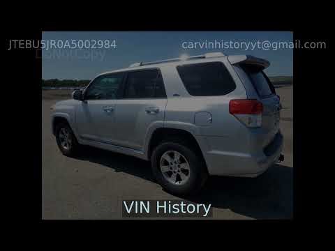 2010 Toyota 4runner sr5 JTEBU5JR0A5002984