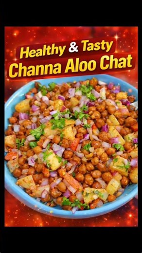 Mouthwatering Aloo Channa chaat🤤😋#trending #recipe #food #breakfast #explore 1