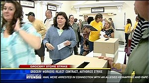 Grocery store workers throughout Southern California vote to authorize strike
