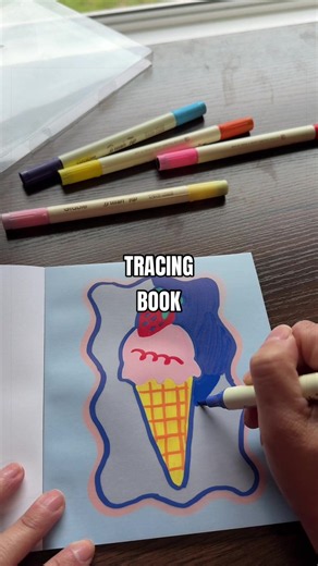Adult Coloring Tracing Book Guide — Relaxing Screen-Free Activity