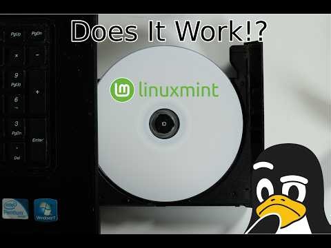 Installing a modern OS using a DVD