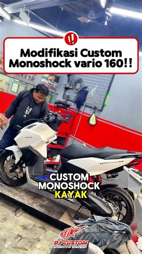 DjCustom Art Modification on Instagram: "User vario 160 mari merapat nih modifikasi monoshock @rcb_official_indonesia . Mau modifikasi motor kesayangan kalian? Atau repaint body / velg motor kalian? Atau mau Custom motor & konsultasi modifikasi? Atau mau custom per kaki” an ? Tenang Bisa langsung dm kita aja ! . Info Contact : 0896-3360-5000 (Daffa) 0896-59-5000-19 (Azka) . #djcustom57 #vario160"