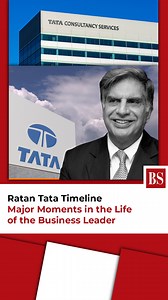 Ratan Naval Tata, former Chairman of Tata Sons and one of India’s most influential businessmen, has had a remarkable life. Here’s a timeline highlighting key moments in his personal life, career, philanthropy, and health. #ratantata # influential #businessman ##moments | Business Standard