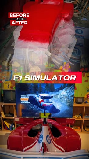 Access Point on Instagram: "YANG DITUNGGU TUNGGU‼️ AKHIRNYA F1 SIMULATOR 100% JADI, MULAI DARI RANGKA HINGGA FINISHING • • #f1simulator #f1 #hamilton #customarcade #customkeren #gaming #game"