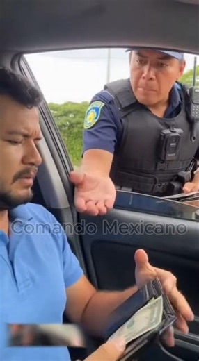 He took a bribe and the soldier caught him