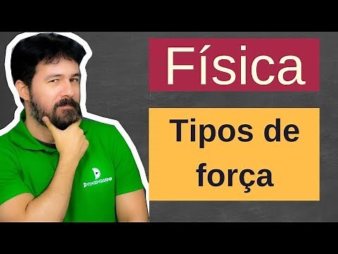 Física - Aula 48 - Tipos de força - Leis de Newton