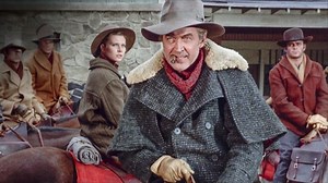 Charlie faces off with the colonel (James Stewart) - Shenandoah