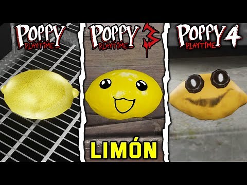 Poppy Playtime: Chapter 1, 3, 4 - Limón Evolution (Comparison)
