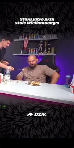 Old man at the Easter table #fypシ #dc #foryou #popular #ekipawk #wkdzik #robur #owcawk #ponczek