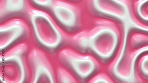 Liquid paint looping animated background. Fluid flowing wavy texture, 3d render dynamic wallpaper. Seamless moving gradient. Stock Video
