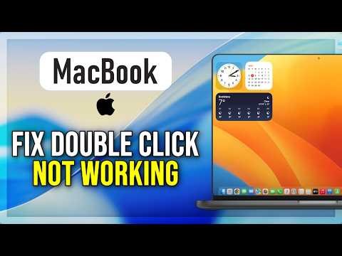 How to Fix Double‑Click Not Working on Mac (Step by Step) 2026