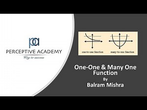 One-One & Many One Function
