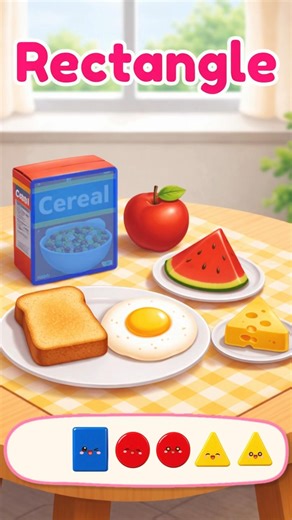 🔍Let’s Find Shapes! | Shape Song for Kids